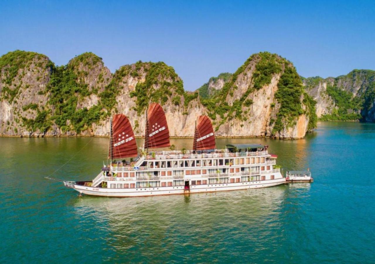 Arcady Boutique Cruise Hotel ฮาลอง ภายนอก รูปภาพ