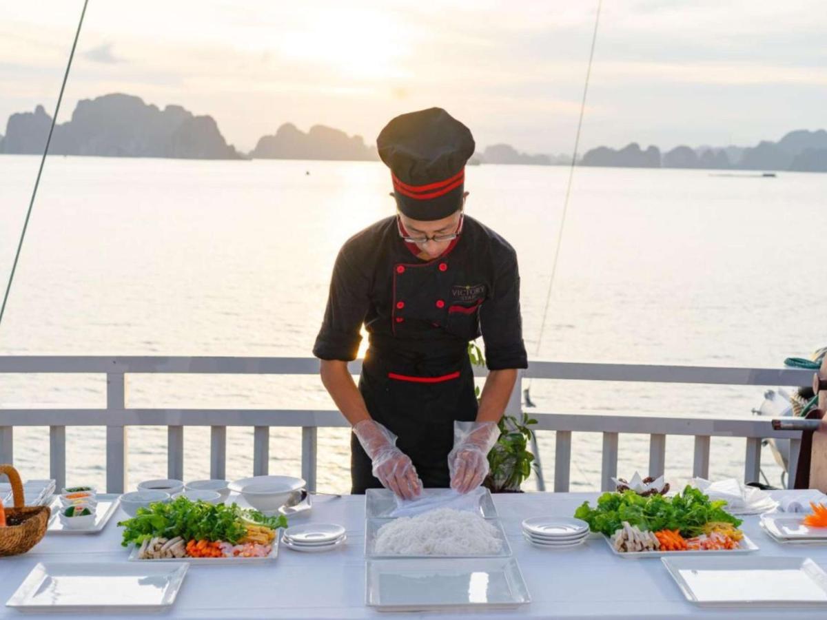 Arcady Boutique Cruise Hotel ฮาลอง ภายนอก รูปภาพ