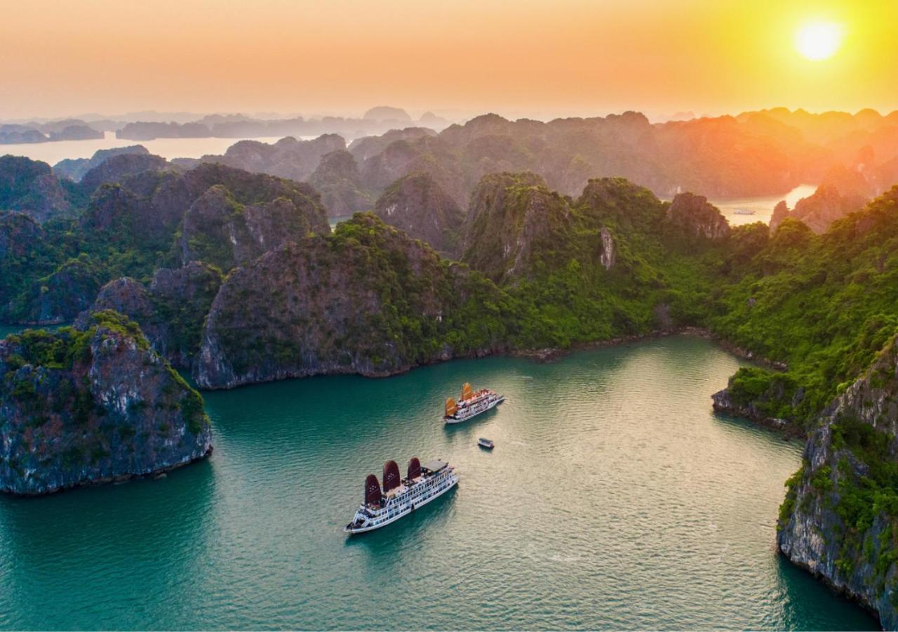 Arcady Boutique Cruise Hotel ฮาลอง ภายนอก รูปภาพ
