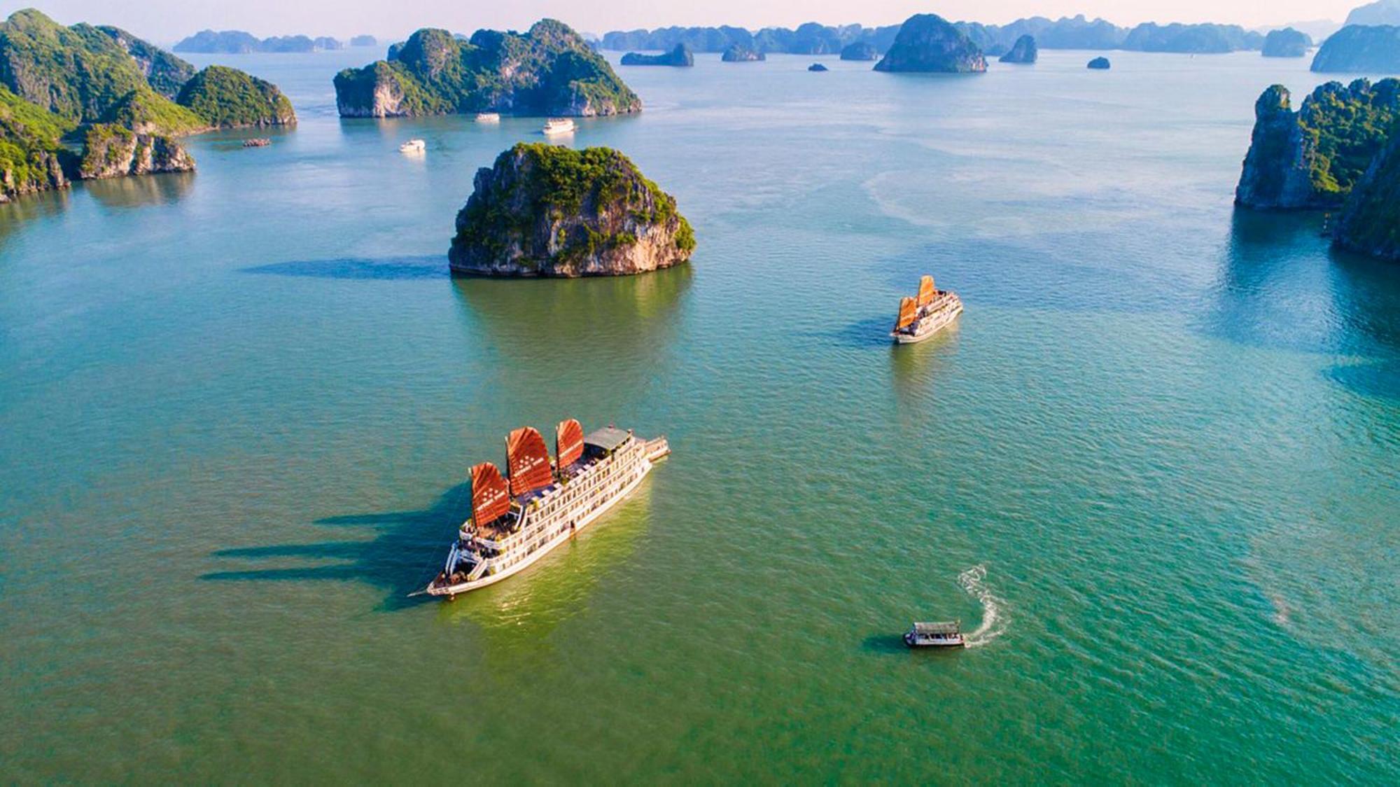 Arcady Boutique Cruise Hotel ฮาลอง ภายนอก รูปภาพ