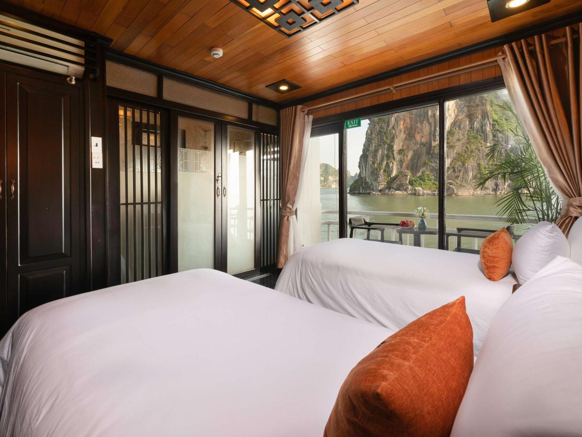 Arcady Boutique Cruise Hotel ฮาลอง ภายนอก รูปภาพ