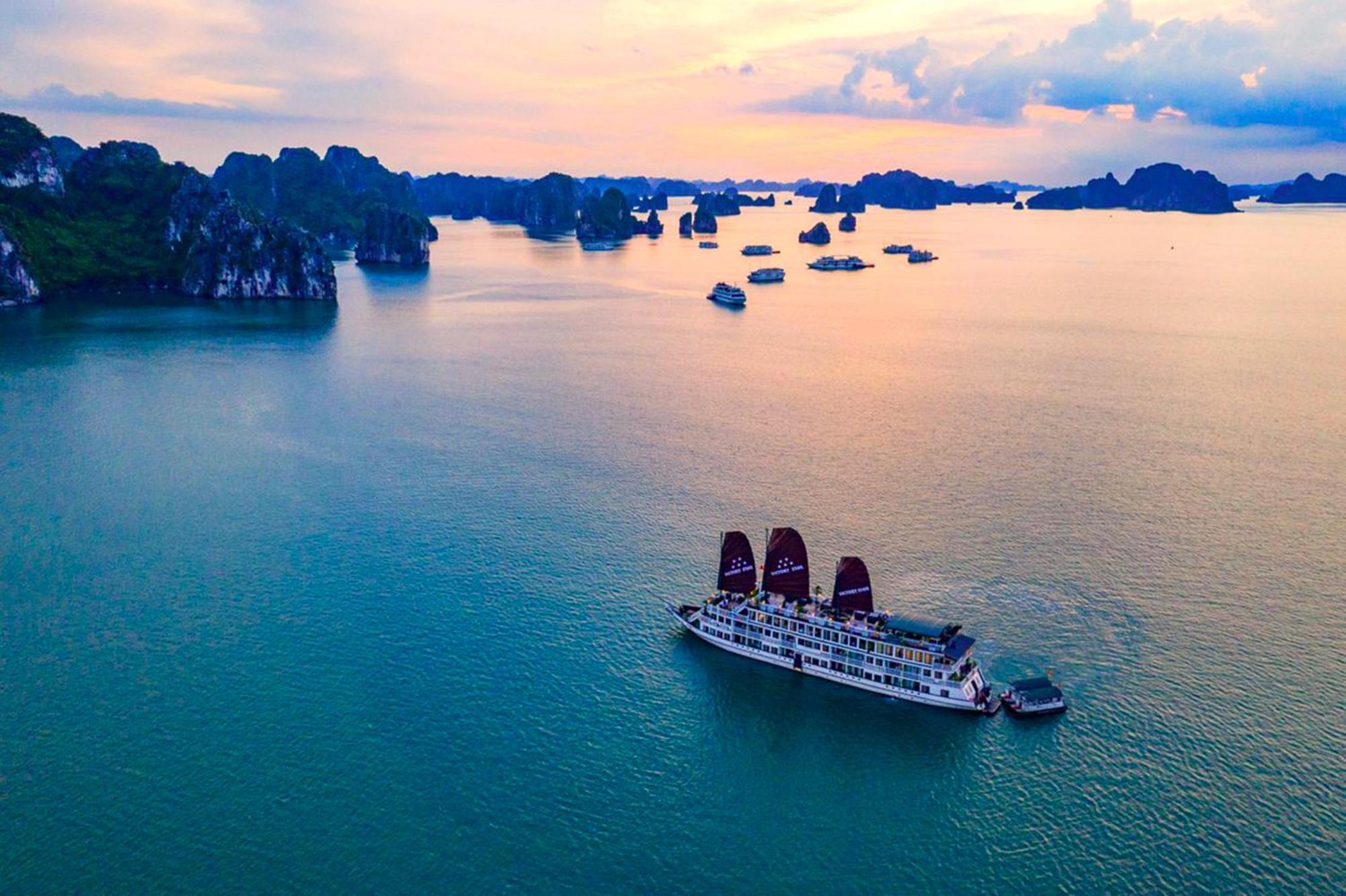 Arcady Boutique Cruise Hotel ฮาลอง ภายนอก รูปภาพ